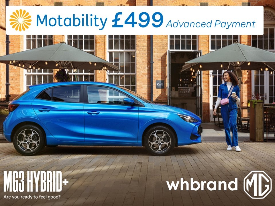 MG3 Hybrid+ Now Available On Motability