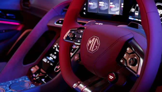 New MG Cyberster - Interior